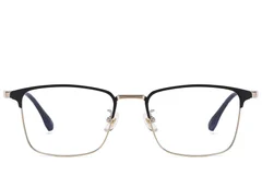 BS1913-0879_Golden_Rectangular_Titanium_glasses_front