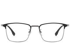 BS1913-0880_Grey_Rectangular_Titanium_glasses_front