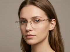 BS1913-0882_Pink_Invisible_Metal_Glasses-tryon_female
