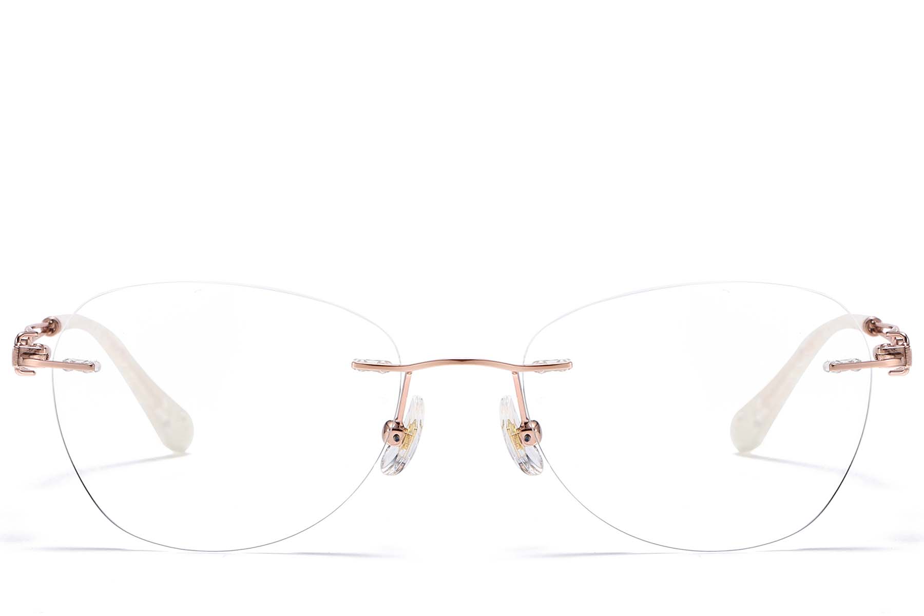 BS1913-0882_Pink_Invisible_Metal_Glasses_front