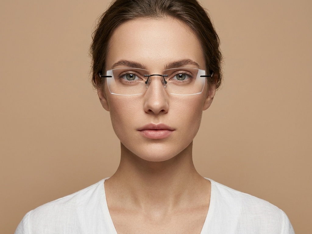 BS1913-0885_Black_Invisible_Titanium_Glasses-tryon_female