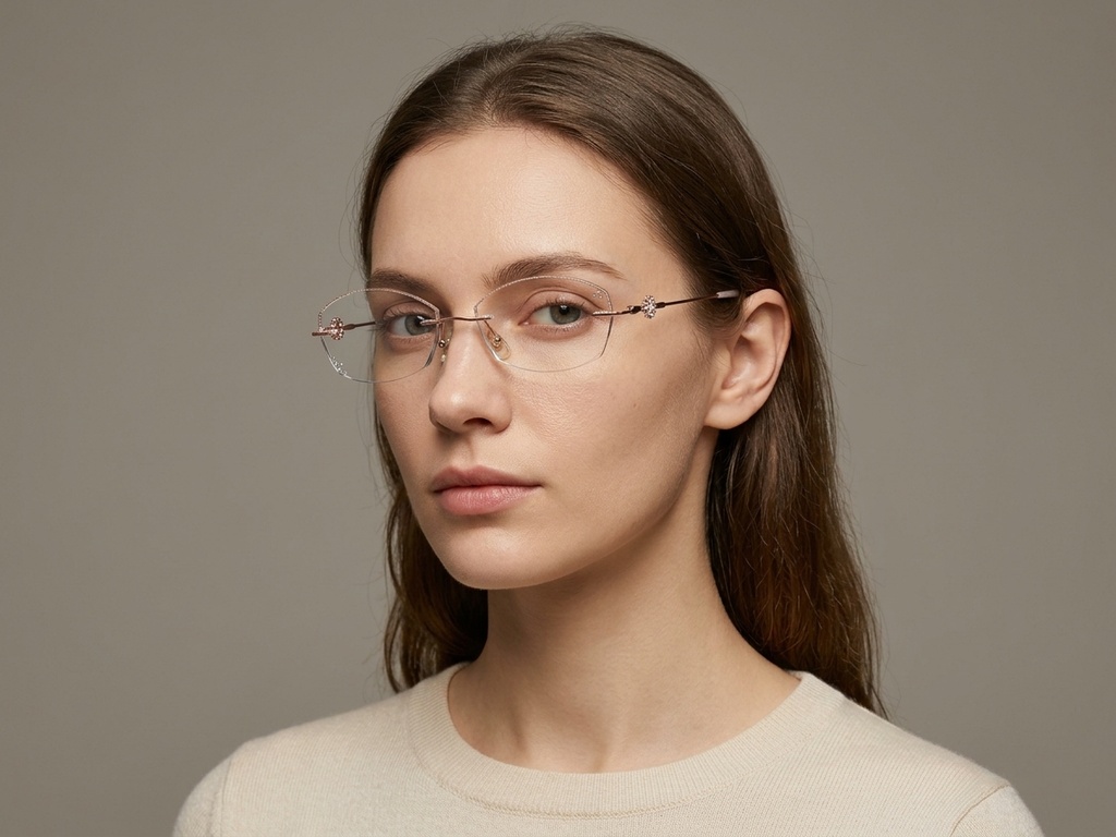 BS1913-0890_Pink_Invisible_Metal_Glasses-tryon_female