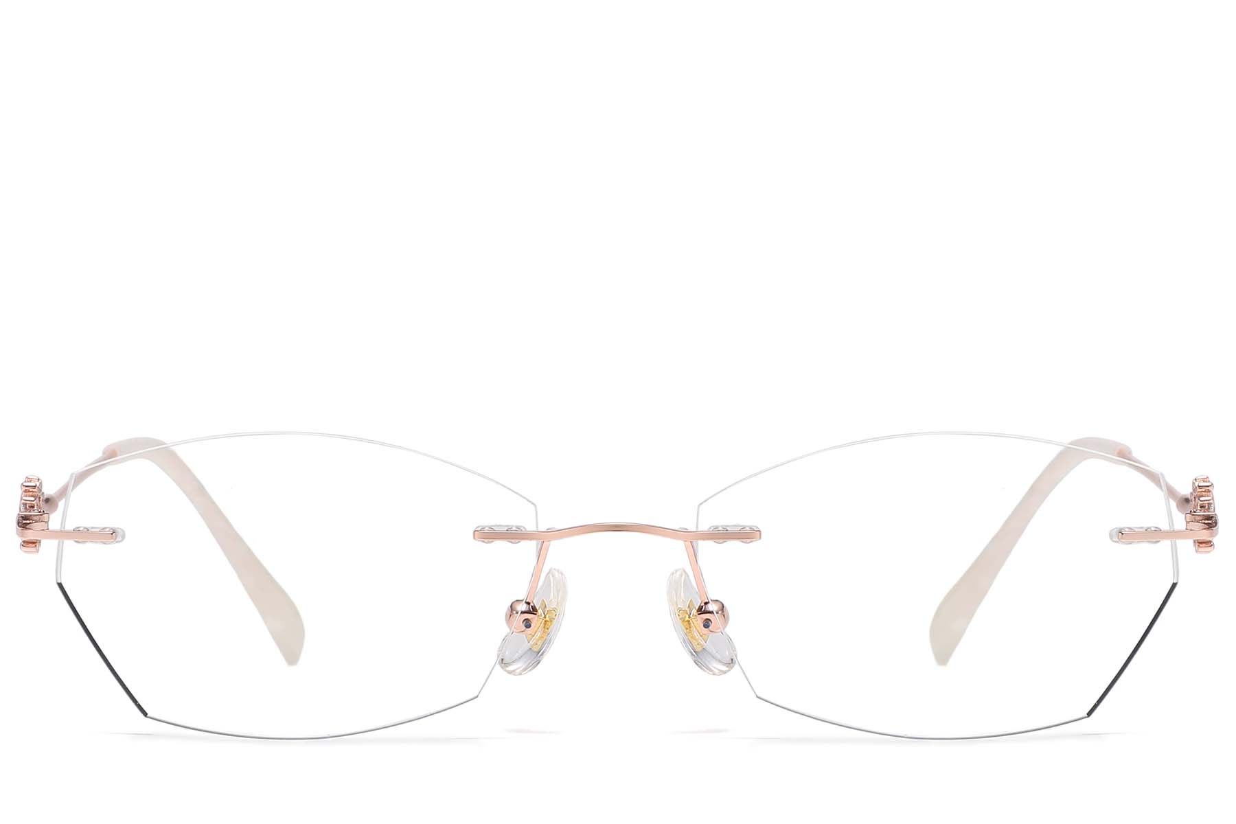 BS1913-0891_Pink_Invisible_Metal_Glasses_front