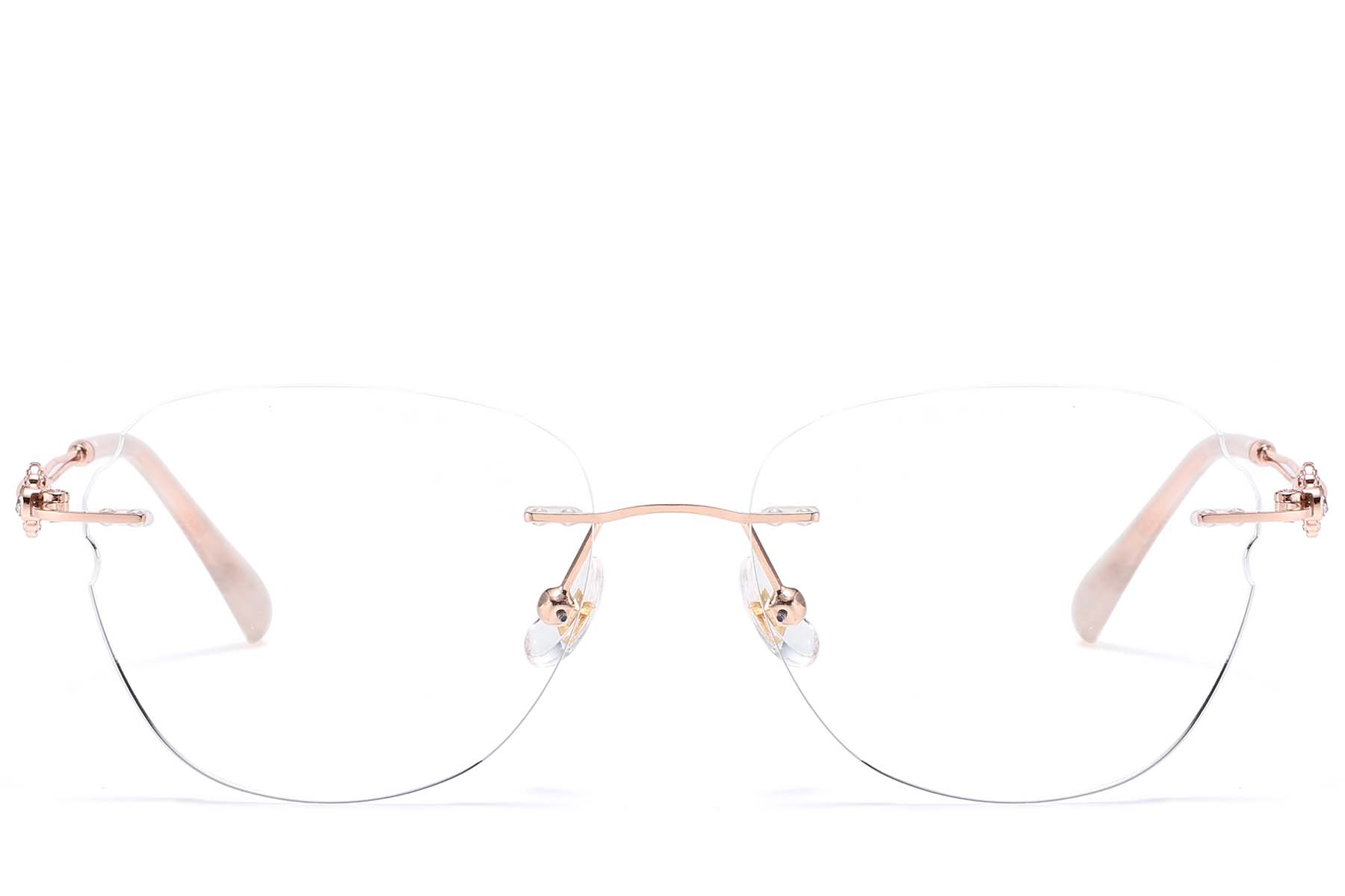 BS1913-0895_Pink_Invisible_Metal_Glasses_front