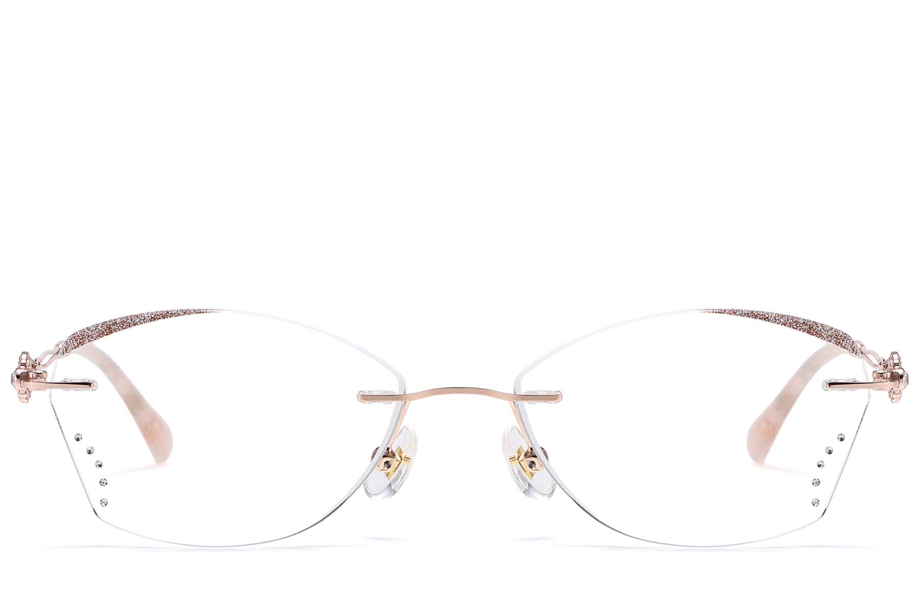 BS1913-0896_Pink_Invisible_Metal_Glasses_front