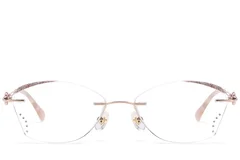 BS1913-0896_Pink_Invisible_Metal_Glasses_front