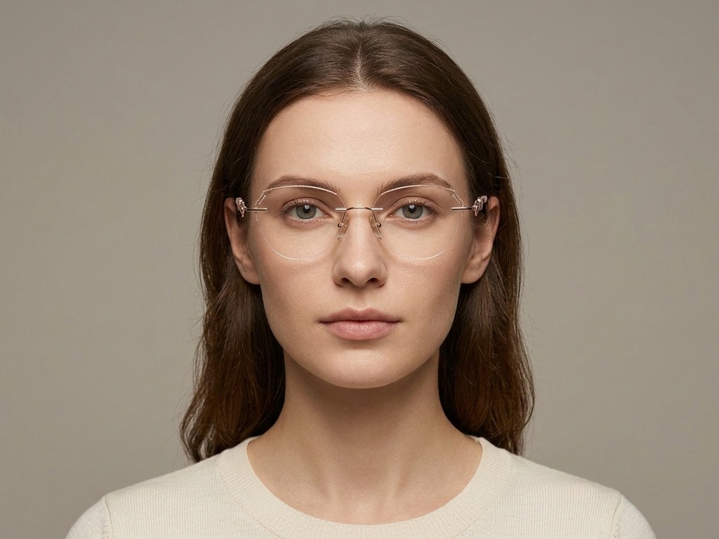 BS1913-0898_Pink_Invisible_Metal_Glasses-tryon_female
