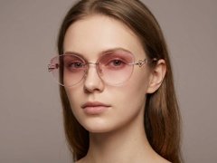 BS1913-0899_Pink_Invisible_Metal_Sunglasses-tryon_female