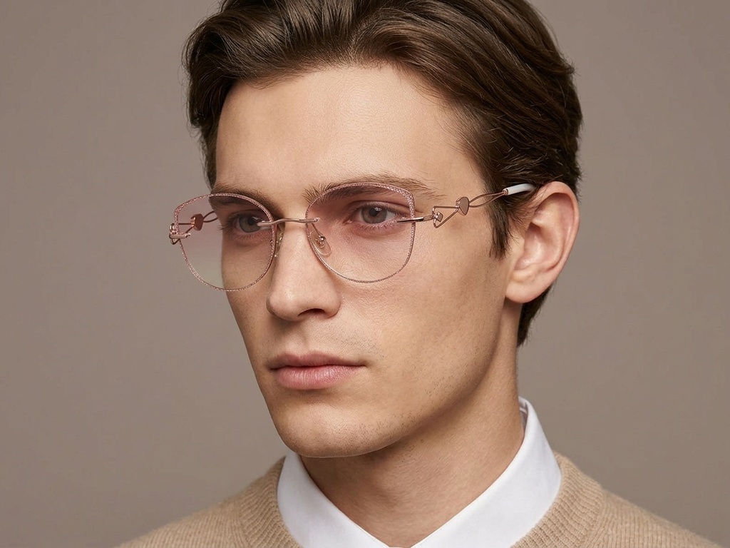 BS1913-0899_Pink_Invisible_Metal_Sunglasses-tryon_male