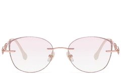 BS1913-0899_Pink_Invisible_Metal_Sunglasses_front