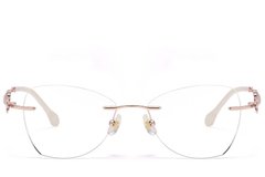 BS1913-0900_Pink_Invisible_Metal_Glasses_front
