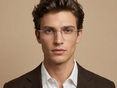BS1913-0901_Golden_Invisible_Metal_Glasses-tryon_male