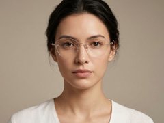 BS1913-0906_Pink_Invisible_Metal_Glasses-tryon_female