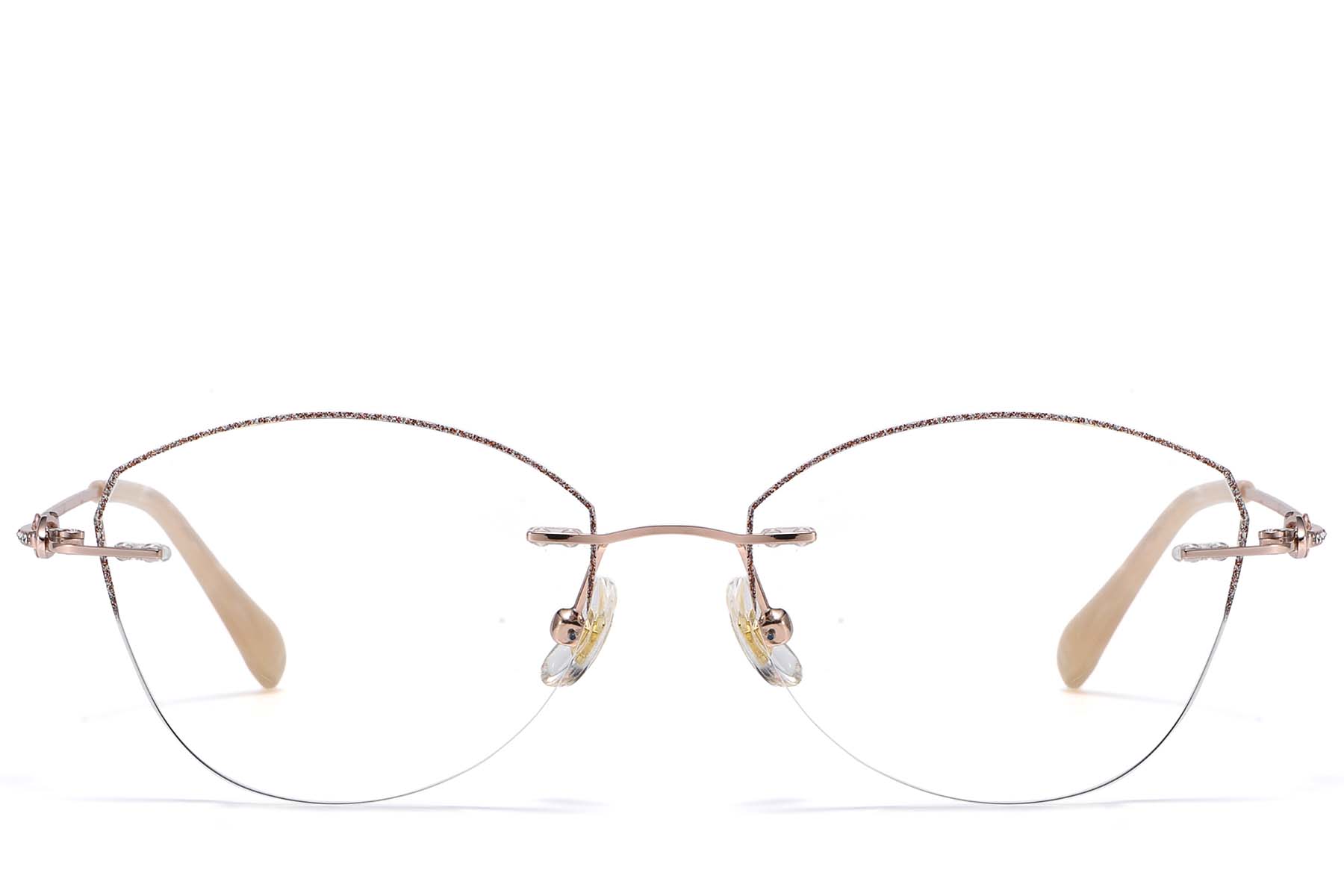 BS1913-0906_Pink_Invisible_Metal_Glasses_front