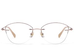 BS1913-0906_Pink_Invisible_Metal_Glasses_front
