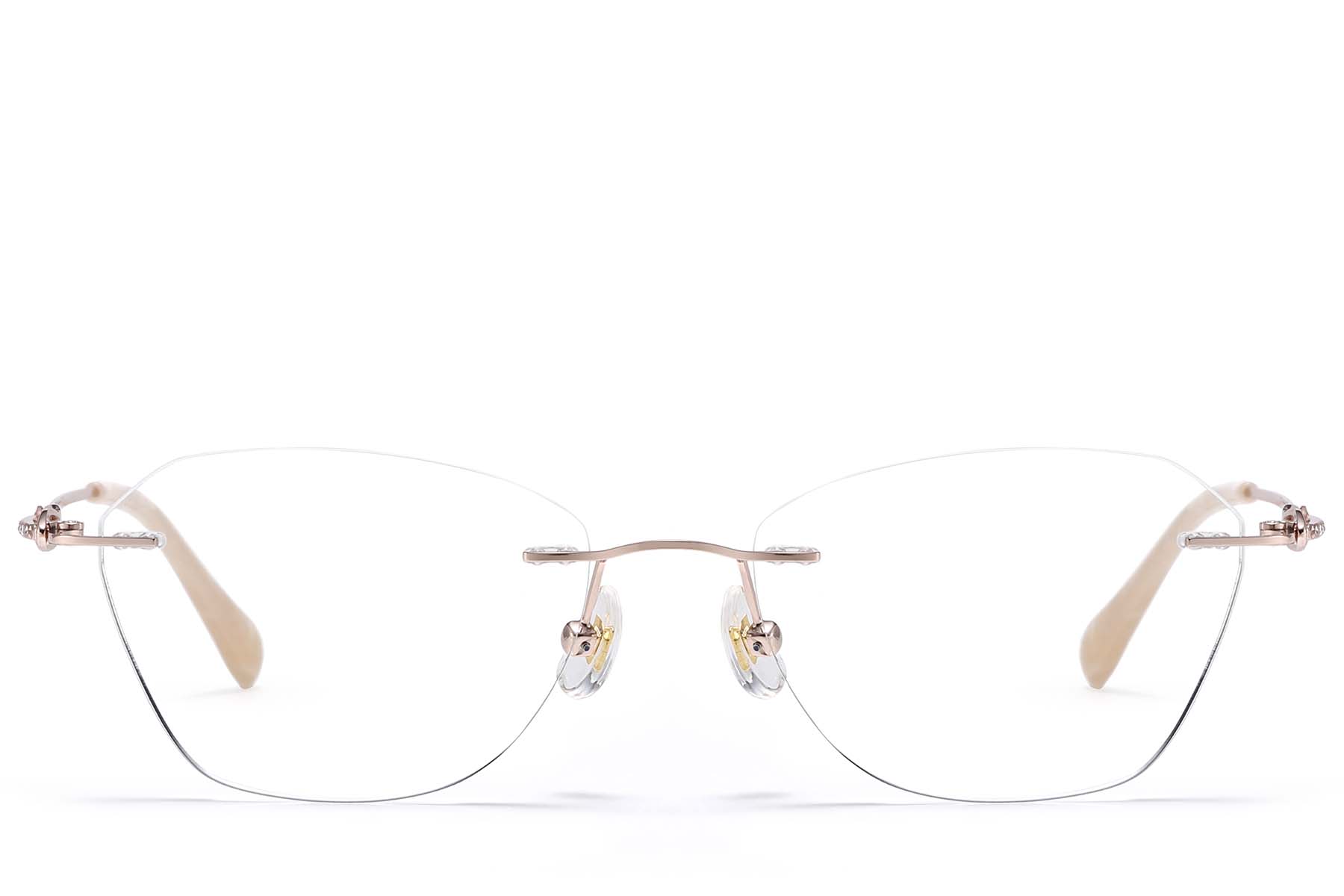 BS1913-0907_Pink_Invisible_Metal_Glasses_front