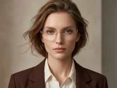 BS1913-0908_Pink_Invisible_Metal_Glasses-tryon_female