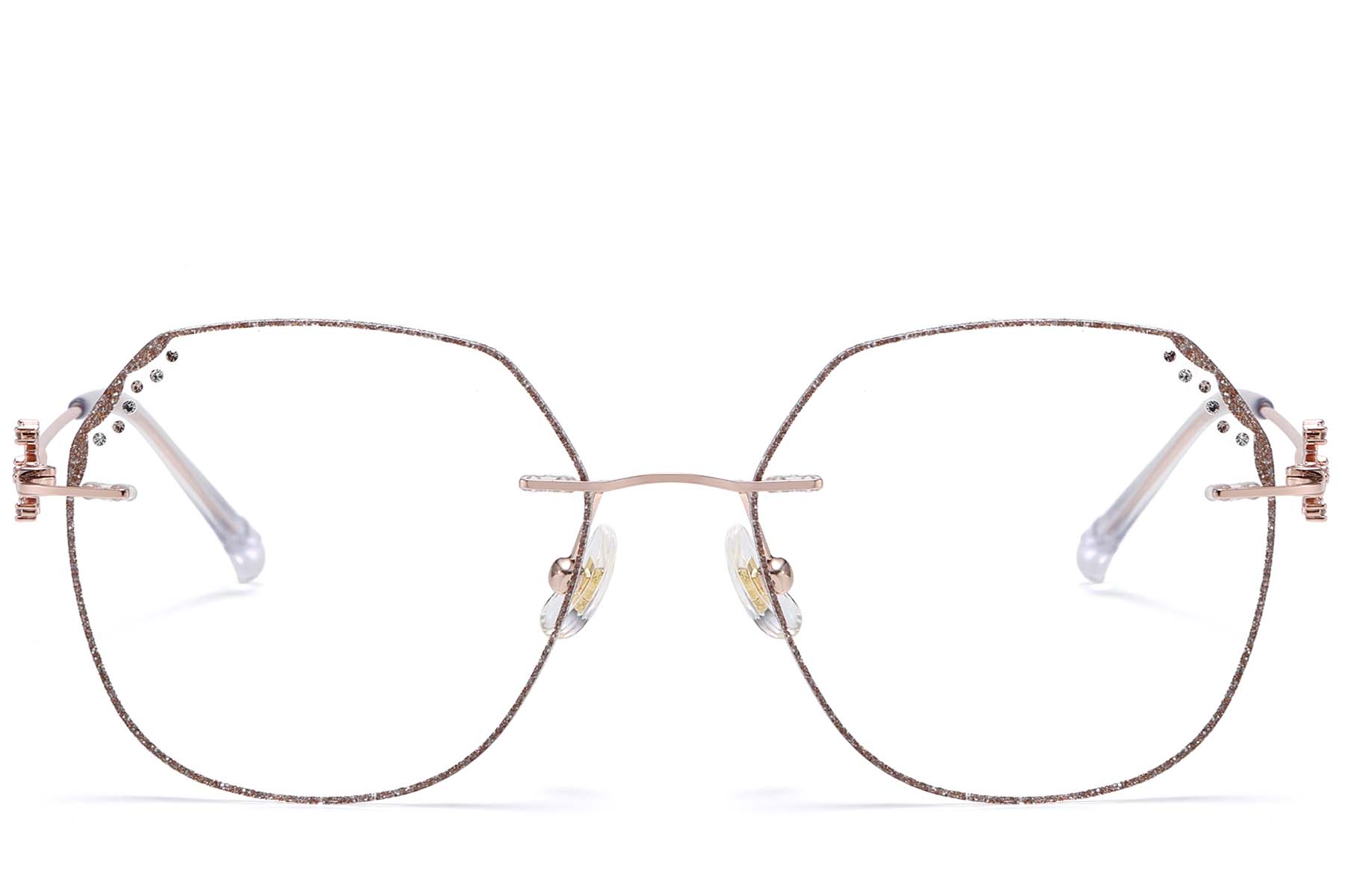BS1913-0908_Pink_Invisible_Metal_Glasses_front