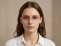 BS1913-0909_Pink_Invisible_Metal_Sunglasses-tryon_female