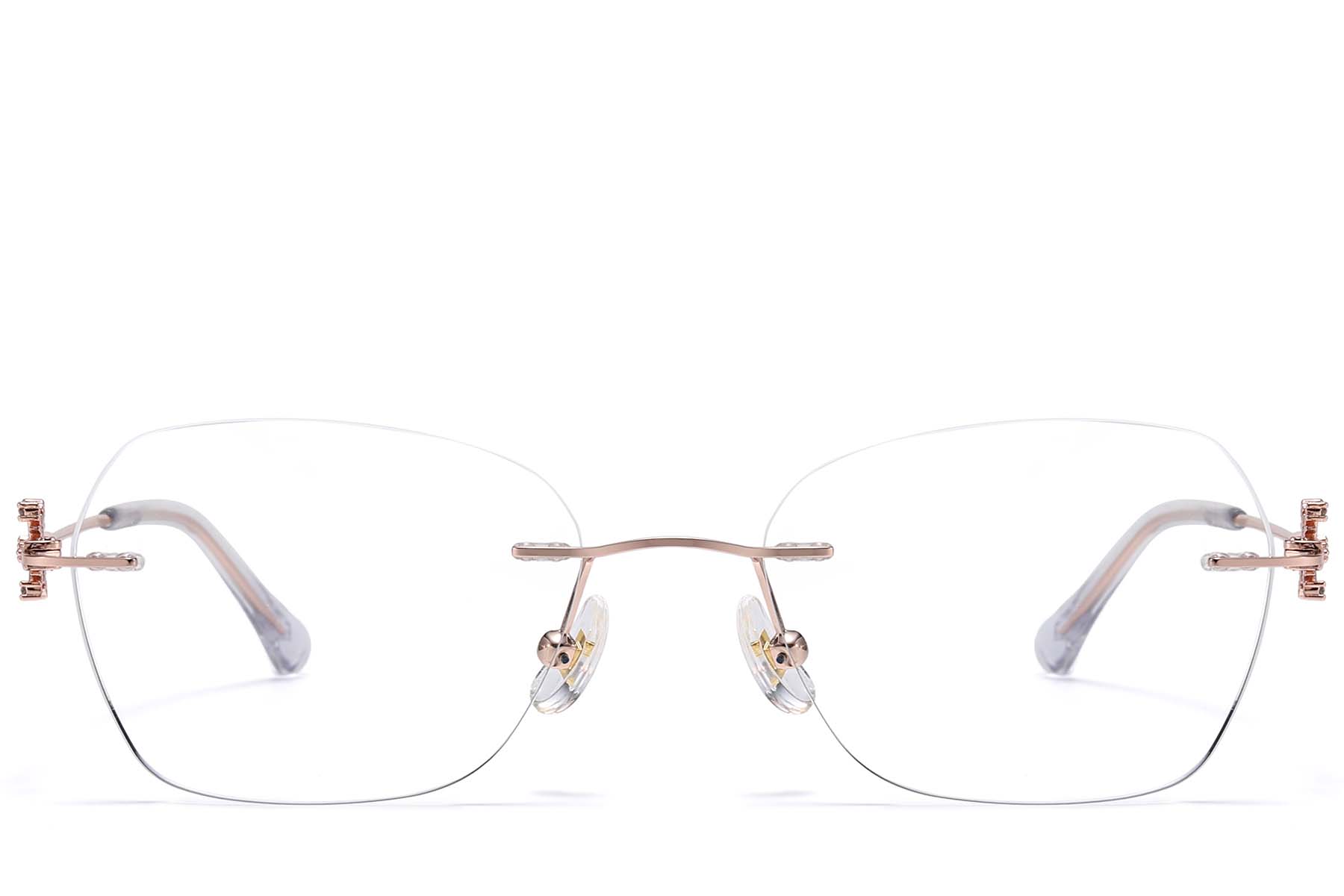 BS1913-0910_Pink_Invisible_Metal_Glasses_front