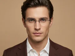 BS1913-0912_Black_Invisible_Metal_Glasses-tryon_male