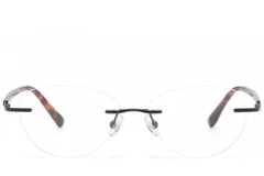 BS1913-0912_Black_Invisible_Metal_Glasses_front
