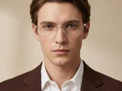BS1913-0915_Pink_Invisible_Metal_Glasses-tryon_male