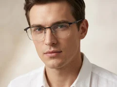 BS1913-0921_Golden_Rectangular_Metal_Glasses-tryon_male