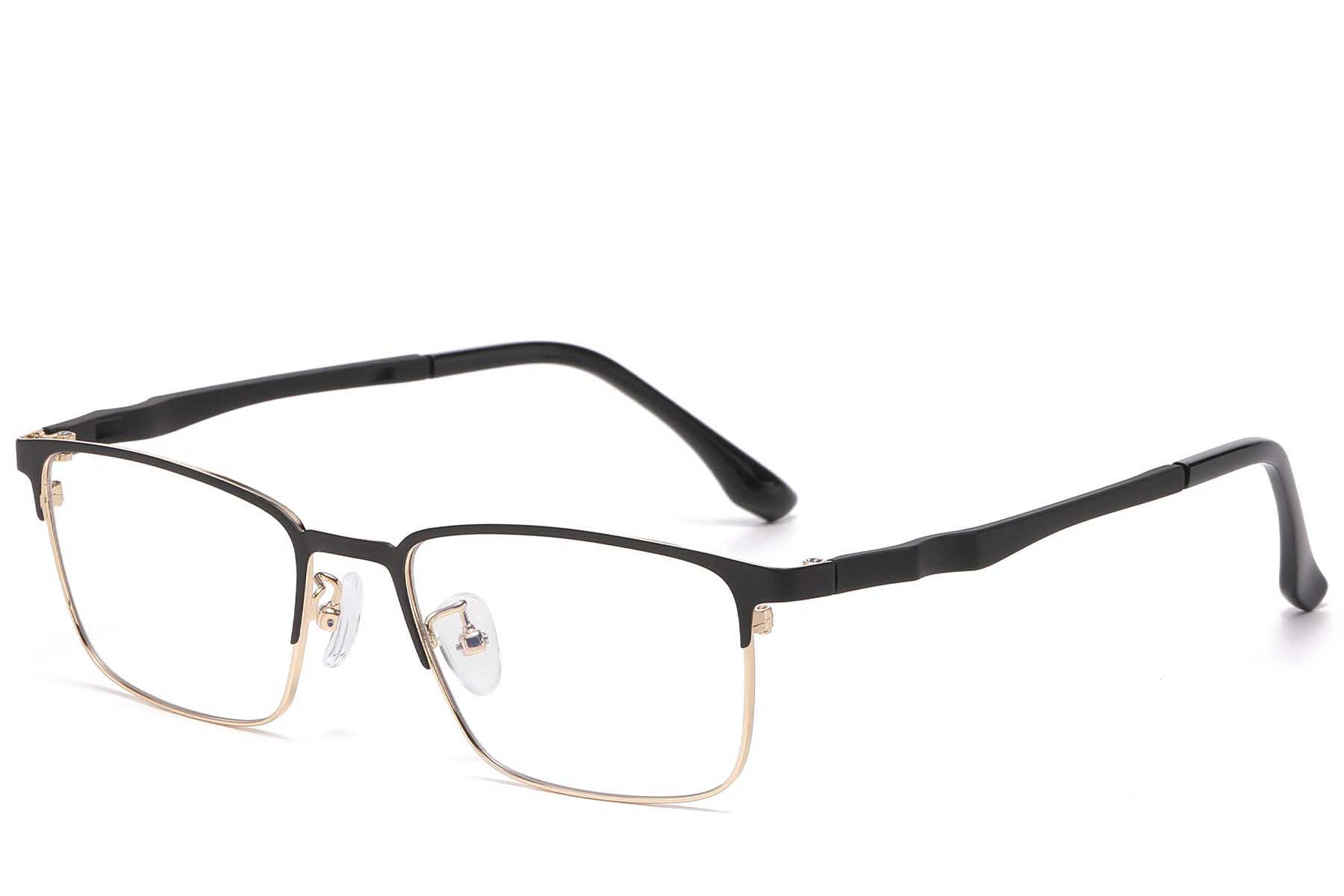 BS1913-0921_Golden_Rectangular_Metal_Glasses_corner