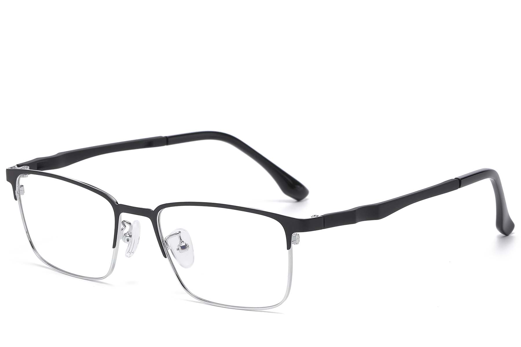 BS1913-0923_Silver_Rectangular_Metal_Glasses_corner