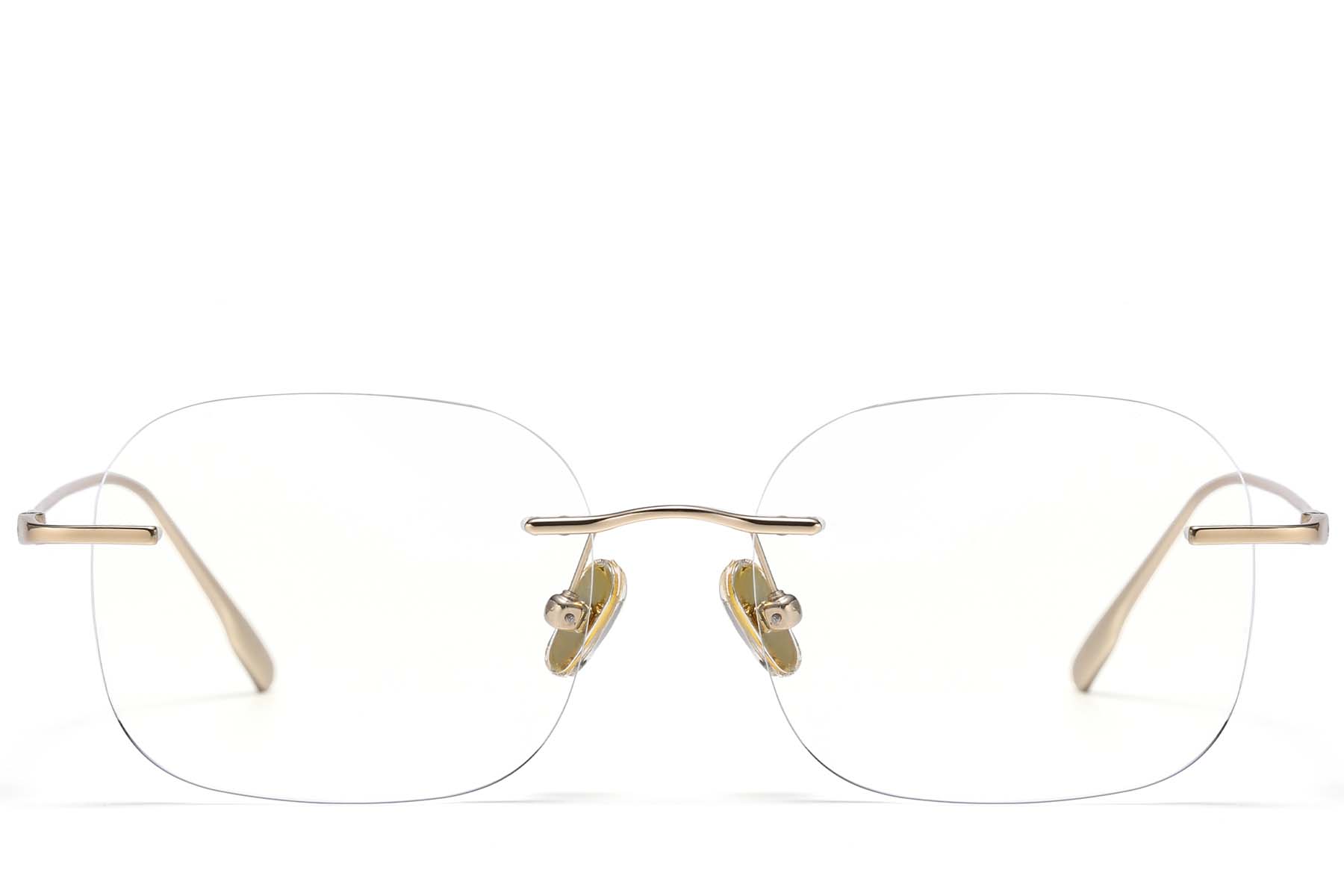 BS1913-0929_Golden_Invisible_Titanium_Glasses_front