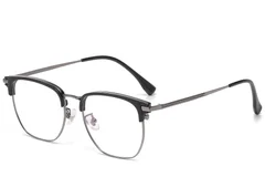 BS1913-0933_Black_Rectangular_Titanium_Glasses_corner