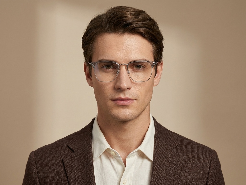 BS1913-0934_Grey_Rectangular_Titanium_Glasses-tryon_male