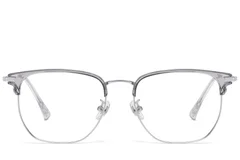 BS1913-0934_Grey_Rectangular_Titanium_Glasses_front