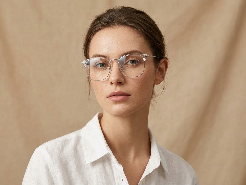 BS1913-0935_Silver_Rectangular_Titanium_Glasses-tryon_female