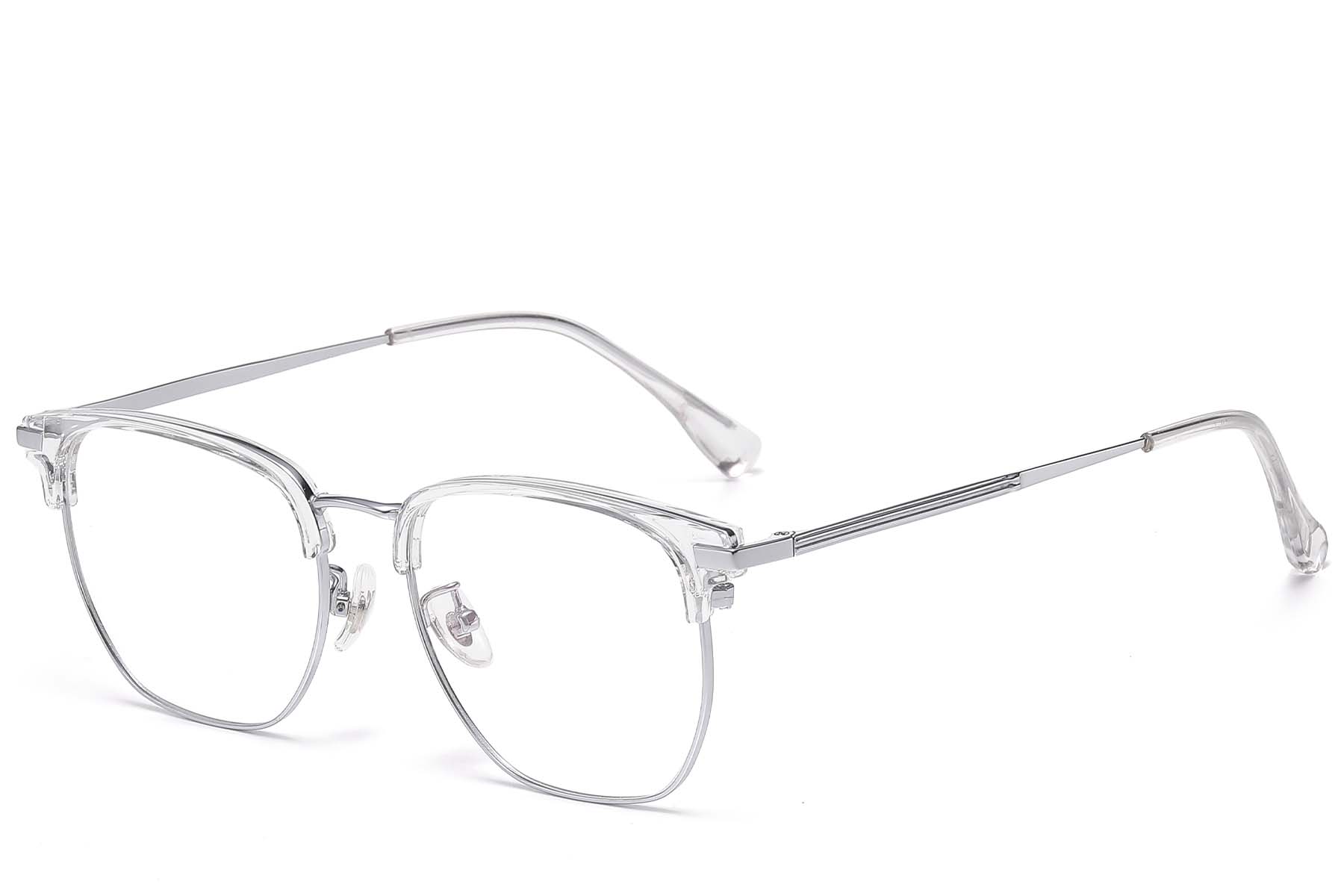 BS1913-0935_Silver_Rectangular_Titanium_Glasses_corner