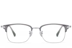 BS1913-0937_Grey_Rectangular_Titanium_Glasses_front