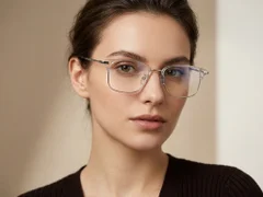 BS1913-0938_Transparent_Rectangular_Titanium_Glasses-tryon_female