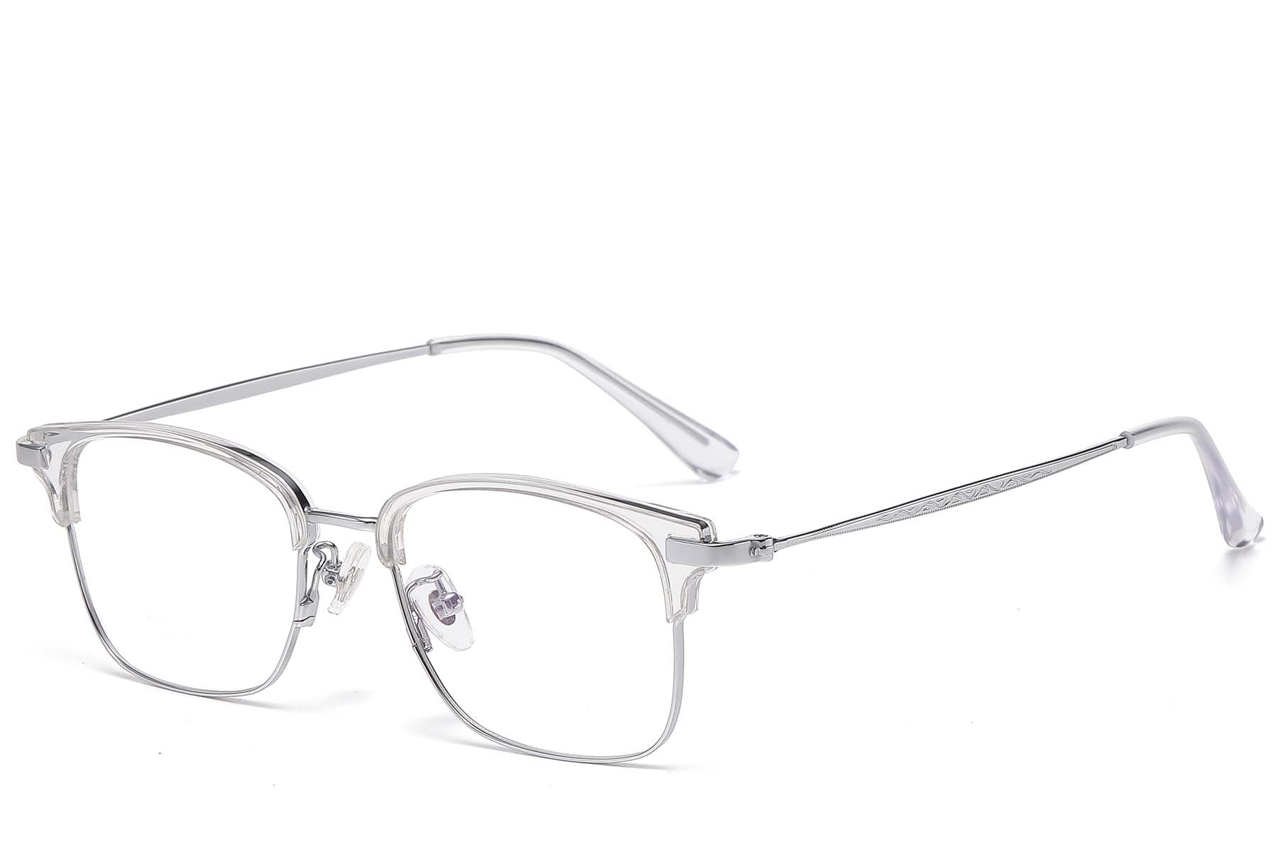 BS1913-0938_Transparent_Rectangular_Titanium_Glasses_corner