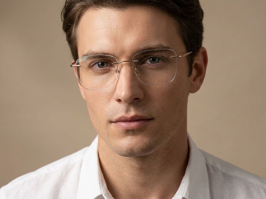 BS1913-0939_Golden_Invisible_Titanium_Glasses-tryon_male