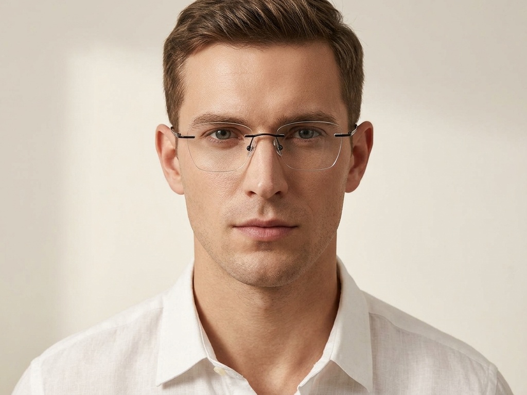 BS1913-0940_Black_Invisible_Titanium_Glasses-tryon_male