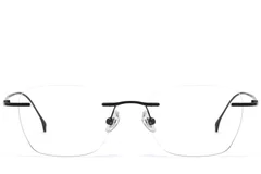 BS1913-0940_Black_Invisible_Titanium_Glasses_front