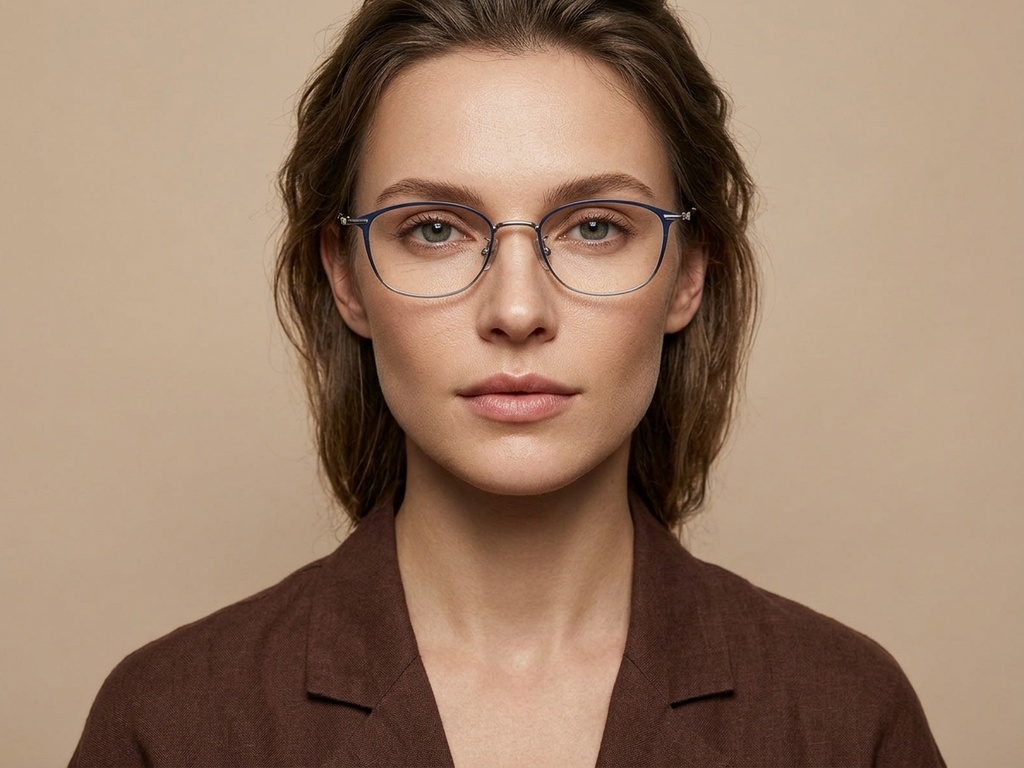 BS1913-0947_Blue_Oval_Titanium_Glasses-tryon_female