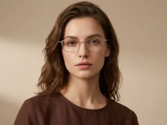 BS1913-0950_Brown_Oval_Titanium_Glasses-tryon_female