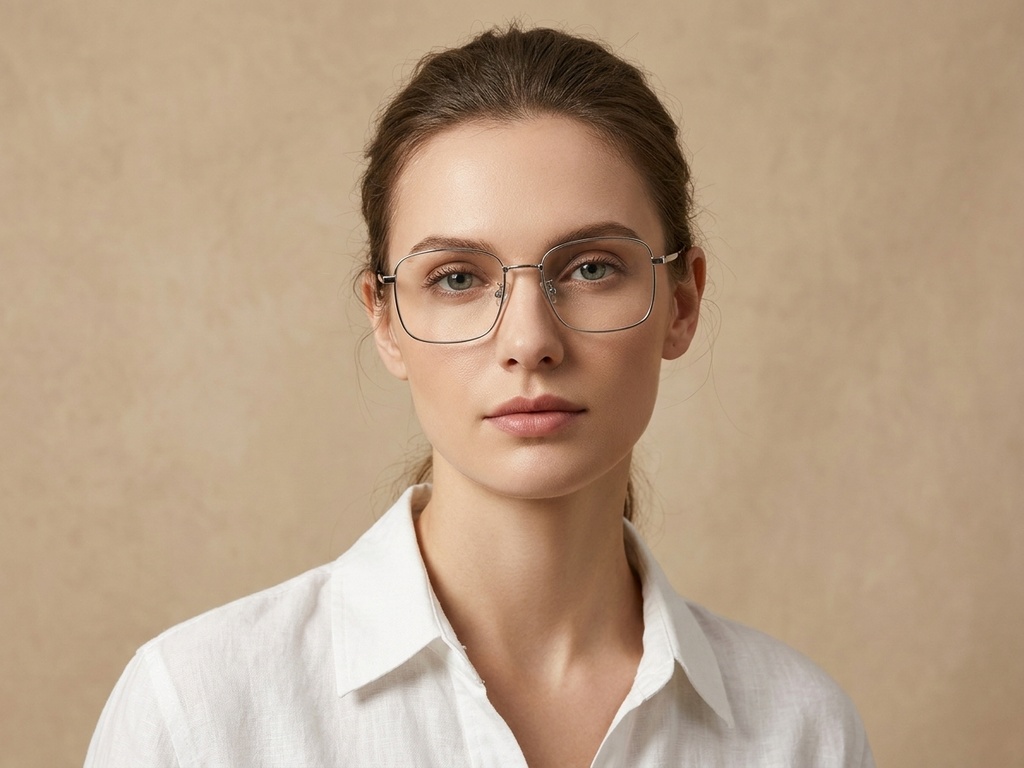 BS1913-0954_Silver_Rectangular_Titanium_Glasses-tryon_female