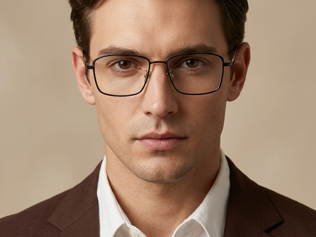 BS1913-0956_Black_Rectangular_Titanium_Glasses-tryon_male