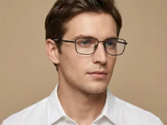 BS1913-0957_Black_Rectangular_Titanium_Glasses-tryon_male