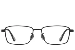 BS1913-0957_Black_Rectangular_Titanium_Glasses_front
