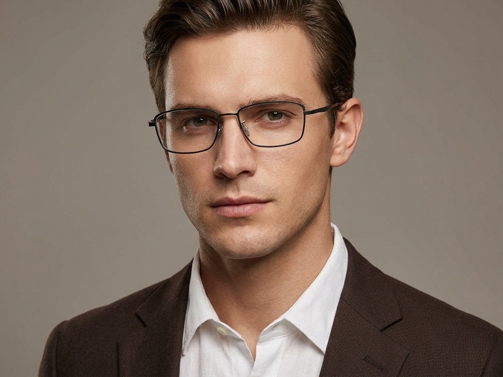 BS1913-0958_Black_Rectangular_Titanium_Glasses-tryon_male
