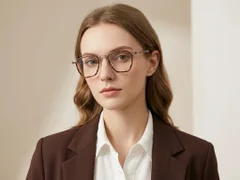 BS1913-0963_Tortoiseshell_Geometric_Titanium_Glasses-tryon_female